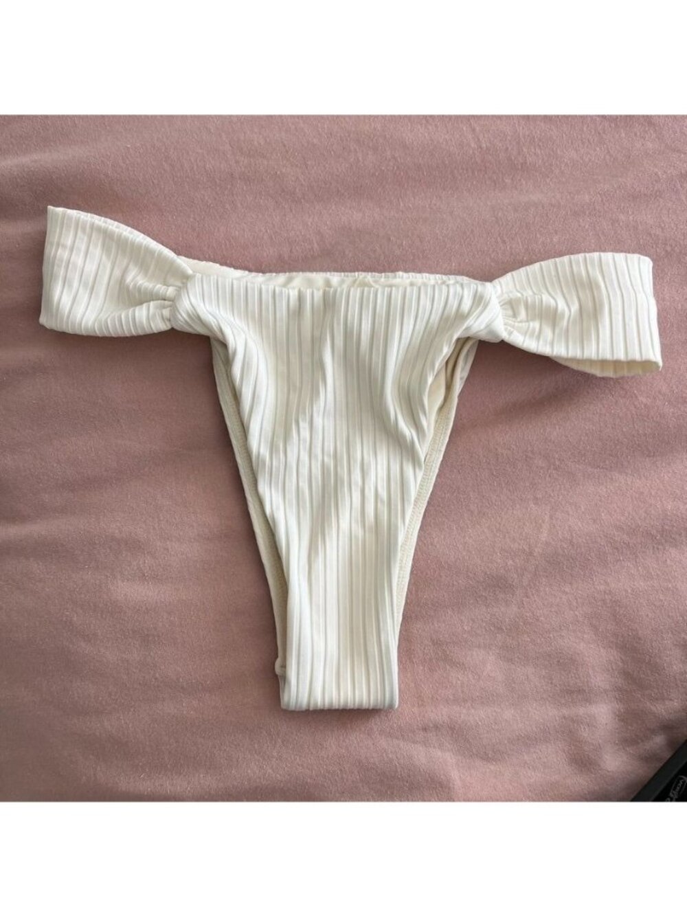 L Space Eco Ocean Rib Dolce Bikini Bottom Size Small NWT